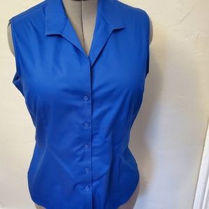 Jones New York Collection Easy Care XL Sleeveless Shirt